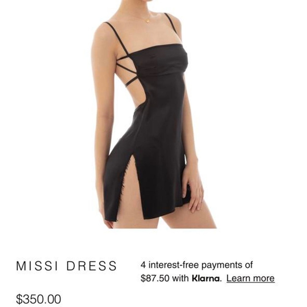 Are You Am I Black Missi Dress